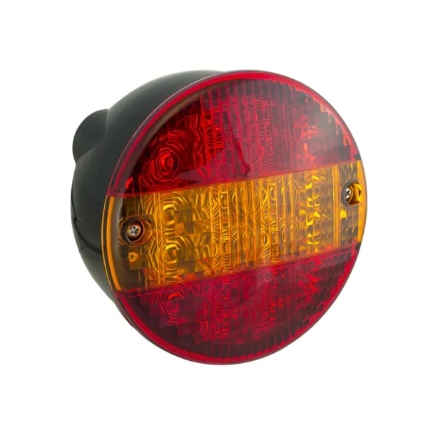 Luz LED redonda para hamburguesas de remolque para camiones y remolques/soporte profundo