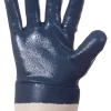 Grendil 960 Guante de Algodón Recubierto en Nitrilo Azul Puño de Seguridad (Par) - Imagen 2