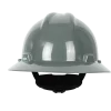 MSA 10065904 Casco V-Gard® de Seguridad de Ala Completa Gris con Suspensión "Fas-Trac III" de 4 Puntos (Pza) - Imagen 3