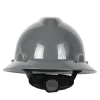 MSA 10065904 Casco V-Gard® de Seguridad de Ala Completa Gris con Suspensión "Fas-Trac III" de 4 Puntos (Pza) - Imagen 2