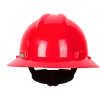 MSA 10032991 Casco V-Gard® de Seguridad de Ala Completa Rojo con Suspensión "Fas-Trac III" de 4 Puntos (Pza) - Imagen 3