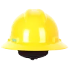 MSA 10023676 Casco V-Gard® de Seguridad de Ala Completa Amarillo con Suspensión "Fas-Trac III" de 4 Puntos (Pza) - Imagen 3