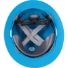 MSA M2305611F Casco V-Gard® de Seguridad de Ala Completa Azul con Suspensión "Fas-Trac III" de 4 Puntos (Pza) - Imagen 4