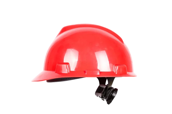 MSA M2303531ARF Casco tipo Cachucha V-Gard® Roja Suspensión Fas-Trac III® tipo Matraca de 4 puntos. (Pza)