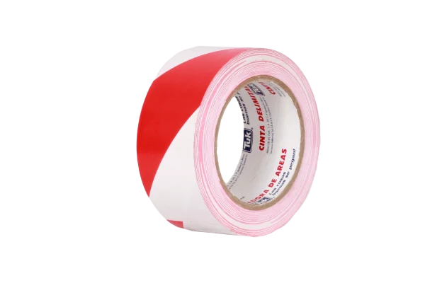 Tuk Cintas Angostas Delimitadoras con franjas en Varios Colores 7.6 cm x 33 m (Pza)