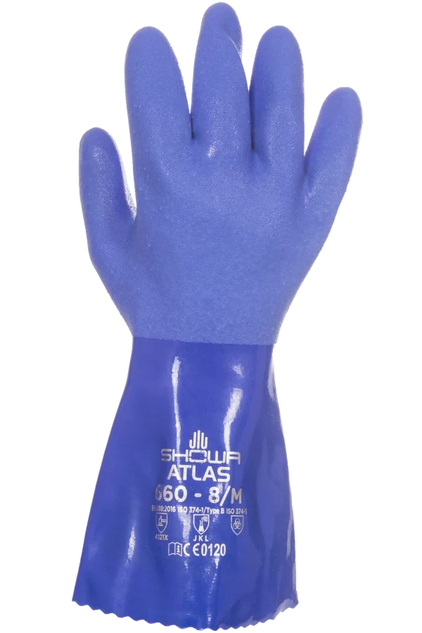 SHOWA 660 Guante Resistente a Químicos (Caja con 72 Pares)