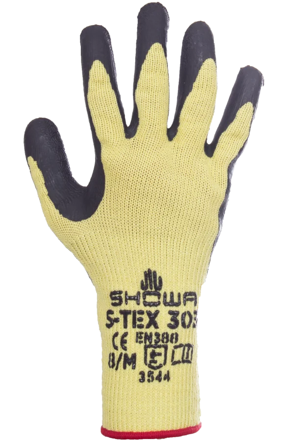 SHOWA S-TEX 303 Guante de Kevlar Resistente al Corte (Caja con 72 Pares)