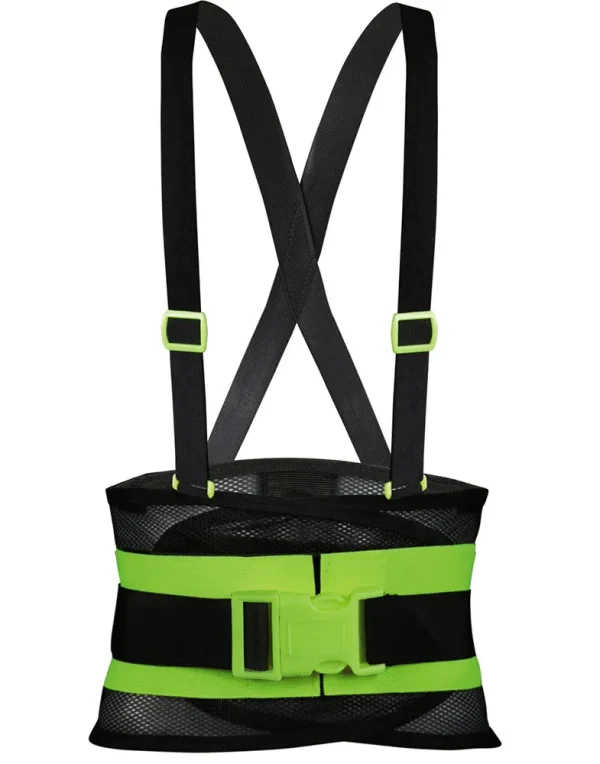 Jyrsa ECO-810 Soporte Sacrolumbar De Malla Con Banda Doble Y Tercer Cinturón (Pza)