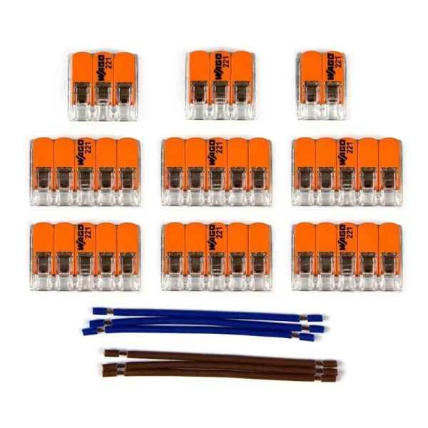 Kit conexión WAGO florón de 11 salidas cable 2 hilos