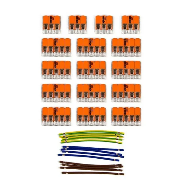 Kit conexión WAGO para florón de 14 salidas cable 3 hilos