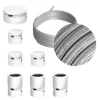 Kit guirnalda cable textil  7 accesorios acabado blanco 5mts - Imagen 50