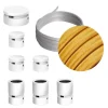 Kit guirnalda cable textil  7 accesorios acabado blanco 5mts - Imagen 41