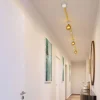 Kit guirnalda cable textil  7 accesorios acabado blanco 5mts - Imagen 3