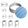 Kit guirnalda cable textil  7 accesorios acabado blanco 5mts - Imagen 32