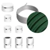 Kit guirnalda cable textil  7 accesorios acabado blanco 5mts - Imagen 29