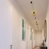 Guirnalda linear textil con 9 accesorios acabado negro 5mts - Imagen 54
