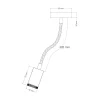 Aplique de pared articulado cable-flex 30 Spot mini GU10 - Imagen 17