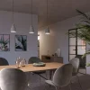Lámpara colgante de cerámica Vaso y acabados metálicos - Imagen 32