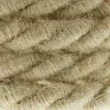 Lámpara colgante accesorios de madera y cordón náutico XL - Imagen 5