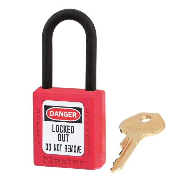Master Lock 406REDMX Candado Safety Rojo (Pza)