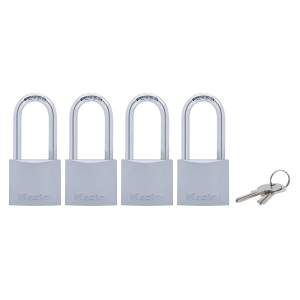 Master Lock 740ESPQLF Candado Zamac 4 Pack (Pza)