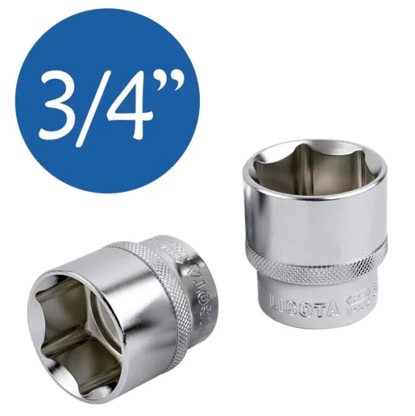 Vasos cortos 6 caras 3/4″