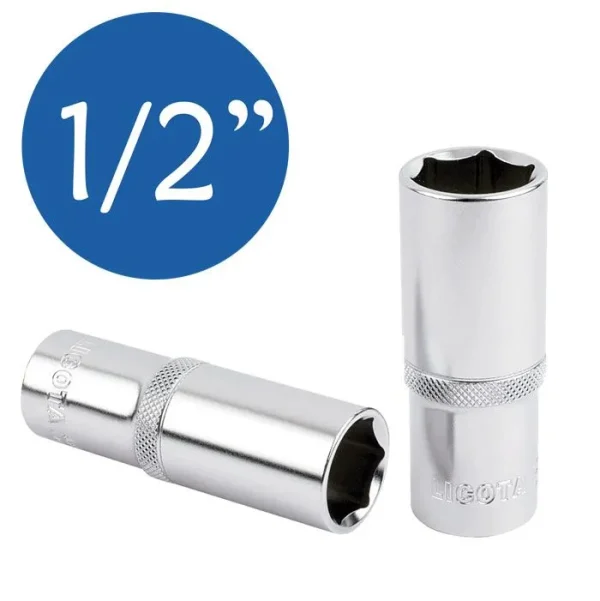Vasos largos 6 caras 1/2″