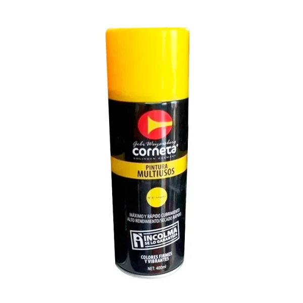 Pintura Spray Corneta Amarillo