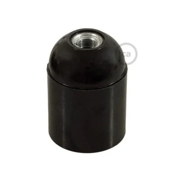 Portalámparas baquelita rosca E27