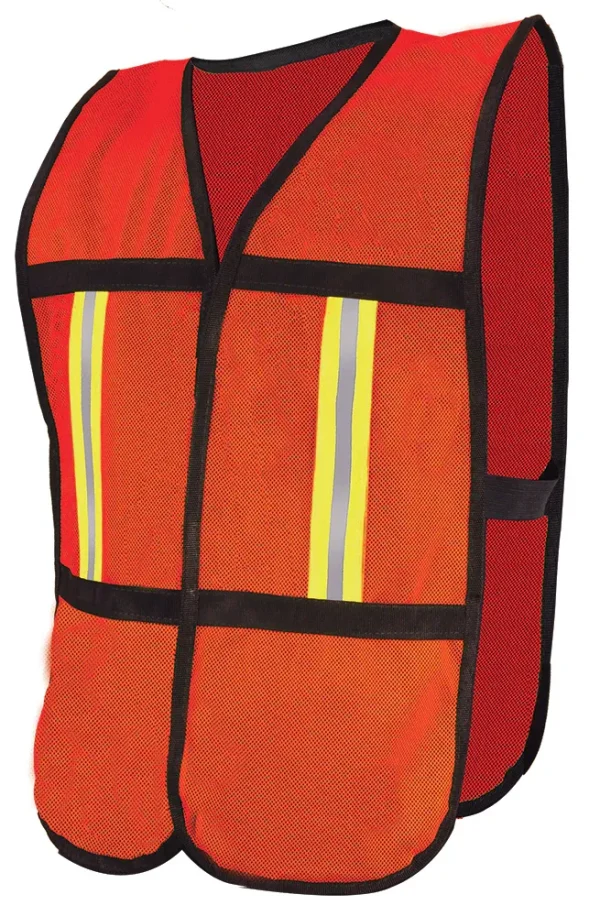 Jyrsa SR-1012CR Chaleco de Malla de Alta Visibilidad con Reflejante Textil (Pza)