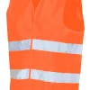 Jyrsa SR-1026 Chaleco de Tela High Visibility con Reflejantes Horizontales  (Pza) - Imagen 6