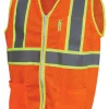 Jyrsa SR-1215 Chaleco Desmontable Amarillo de Tela Jersey de Alta Visibilidad con Reflejante Textil Bicolor (pza) - Imagen 4