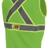 Jyrsa SR-1210 Chaleco Tela Jersey de Alta Visibilidad con Reflejante Textil (pza) - Imagen 5