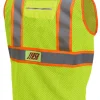 Jyrsa SR-1310 Chaleco Tela Jersey de Alta Visibilidad para Usar con Arnés (pza) - Imagen 2