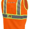 Jyrsa SR-1310 Chaleco Tela Jersey de Alta Visibilidad para Usar con Arnés (pza) - Imagen 5