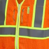 Jyrsa SR-1310 Chaleco Tela Jersey de Alta Visibilidad para Usar con Arnés (pza) - Imagen 6