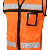 Jyrsa SR-2048 Chaleco Rescatista High Visibility Con Espalda tipo Jersey y Costados Cerrados (Pza) - Imagen 4