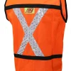 Jyrsa SR-2048 Chaleco Rescatista High Visibility Con Espalda tipo Jersey y Costados Cerrados (Pza) - Imagen 6