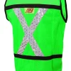 Jyrsa SR-2048 Chaleco Rescatista High Visibility Con Espalda tipo Jersey y Costados Cerrados (Pza) - Imagen 9
