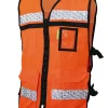 Jyrsa SR-2049 Chaleco Rescatista High Visibility Con Espalda tipo Jersey y Costados Abiertos (Pza) - Imagen 4