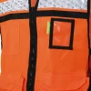 Jyrsa SR-2049 Chaleco Rescatista High Visibility Con Espalda tipo Jersey y Costados Abiertos (Pza) - Imagen 6