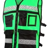 Jyrsa ECO-2080 Chaleco Rescatista de Gabardina de Alta Visibilidad (Pza) - Imagen 3