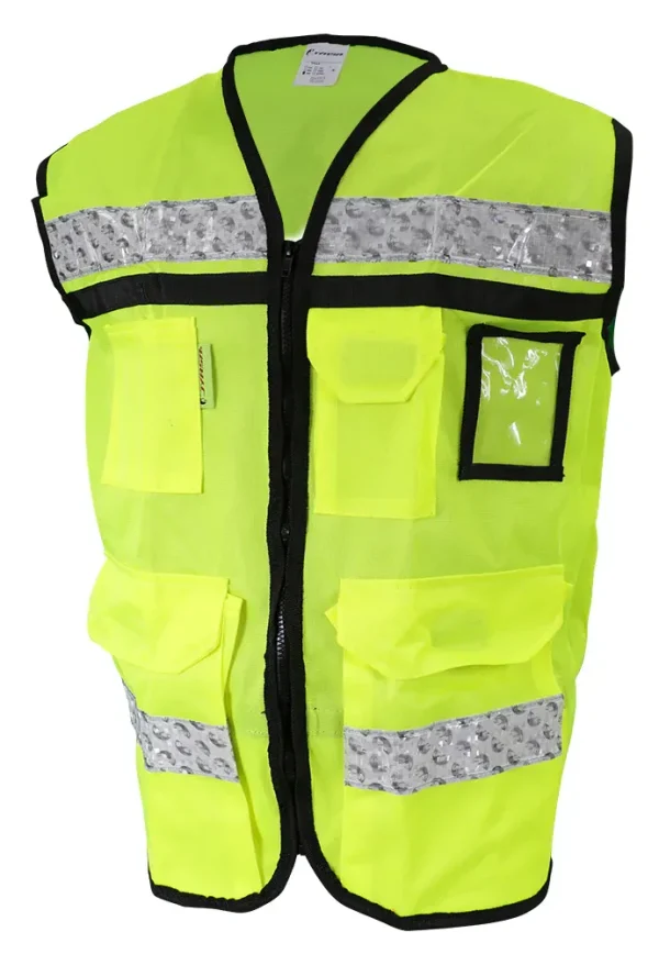 Jyrsa SR-2090 Chaleco Rescatista High Visibility Cerrado  (pza)