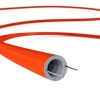 Tubo flexible revestimiento textil CLRF15 naranja fluorescente Ø20 mm - Imagen 5