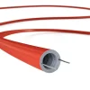 Tubo flexible revestimiento textil CLRM09 efecto seda rojo Ø20 mm - Imagen 6
