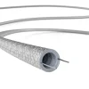 Tubo flexible revestimiento textil CLRN02 lino natural gris Ø20 mm - Imagen 6