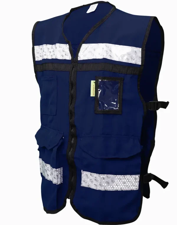 Jyrsa SR-2040 Chaleco Rescatista de Gabardina Abierto (Pza)