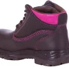 Van Vien KLK5D KOMPOSITE BORCEGUI DIELECTRICO CAFE SUELA PU HILO ROSA (Par) - Imagen 4