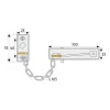 ABUS Cadena SK69 M Latón - Imagen 3
