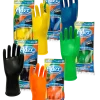 Adex Guante Colors Fabricado a base de Hule Natural o Latex. (Par) - Imagen 11